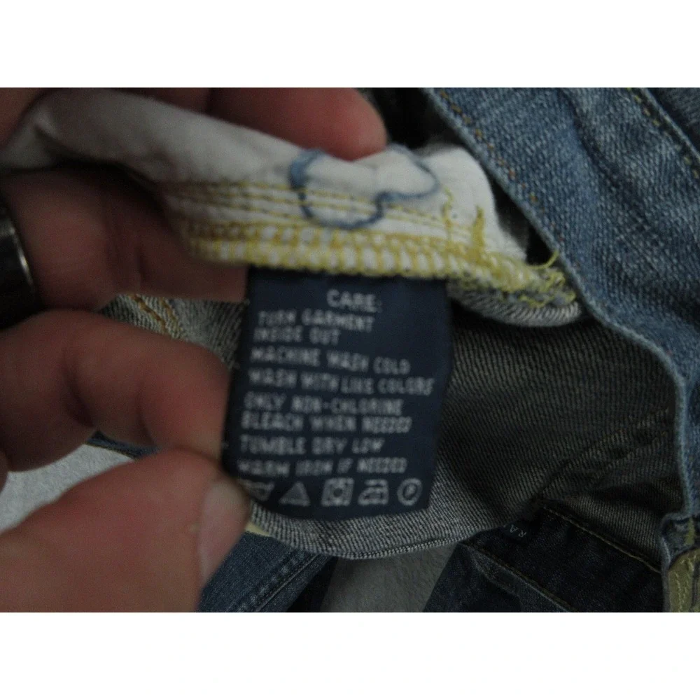 Ralph Lauren Blue Label Mens Jeans Thompson 650 Blue Med. Wash Stretch Denim 31
